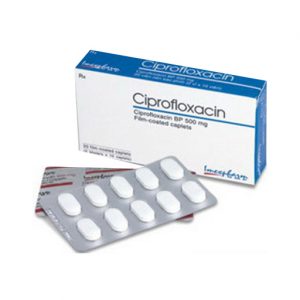 Tác dụng của thuốc kháng sinh ciprofloxacin là gì?