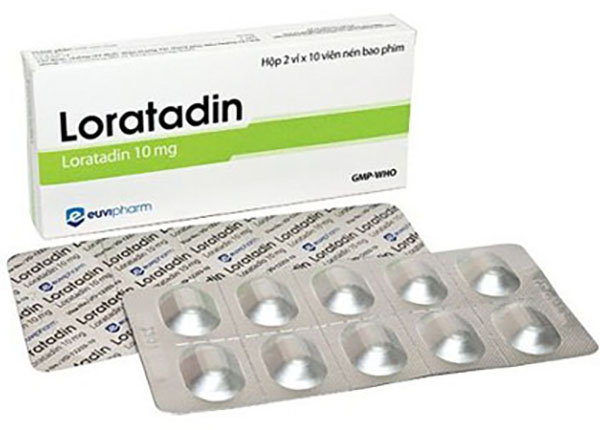 Loratadine 10mg điều trị bệnh hiệu quả