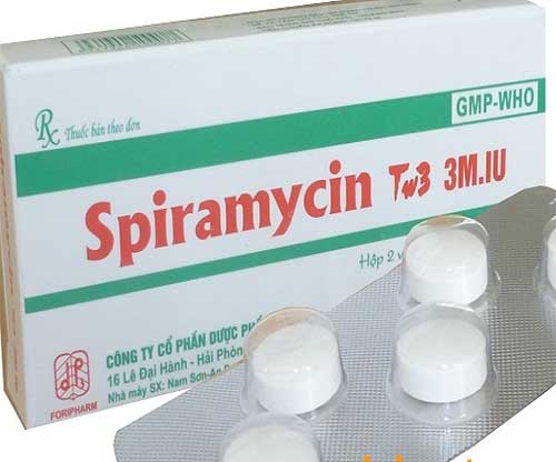 Liều dùng thuốc Spiramycin đối với người lớn