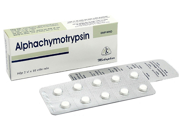 Alphachymotrypsin là loại thuốc giảm viêm hữu hiệu