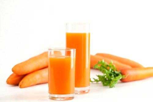 Nước ép cà rốt có tác dụng giảm nếp nhăn