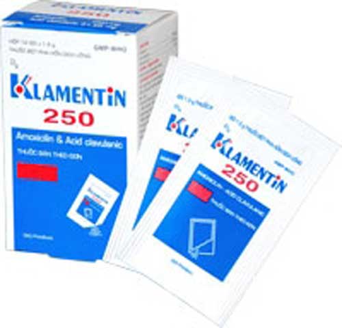 Tác dụng phụ khi sử dụng thuốc Klamentin