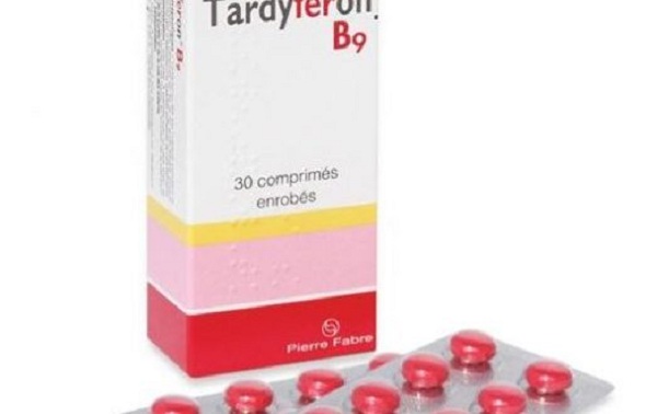 Thuốc bổ sung sắt Tardyferon b9.