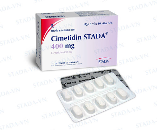 Thuốc cimetidin trong điều trị viêm loét dạ dày, thực quản
